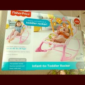 Brand new Fisher price infant to toddler rocker